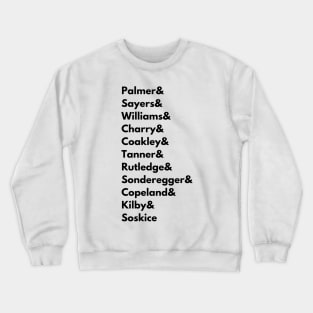 20th & 21st century women in theology Crewneck Sweatshirt